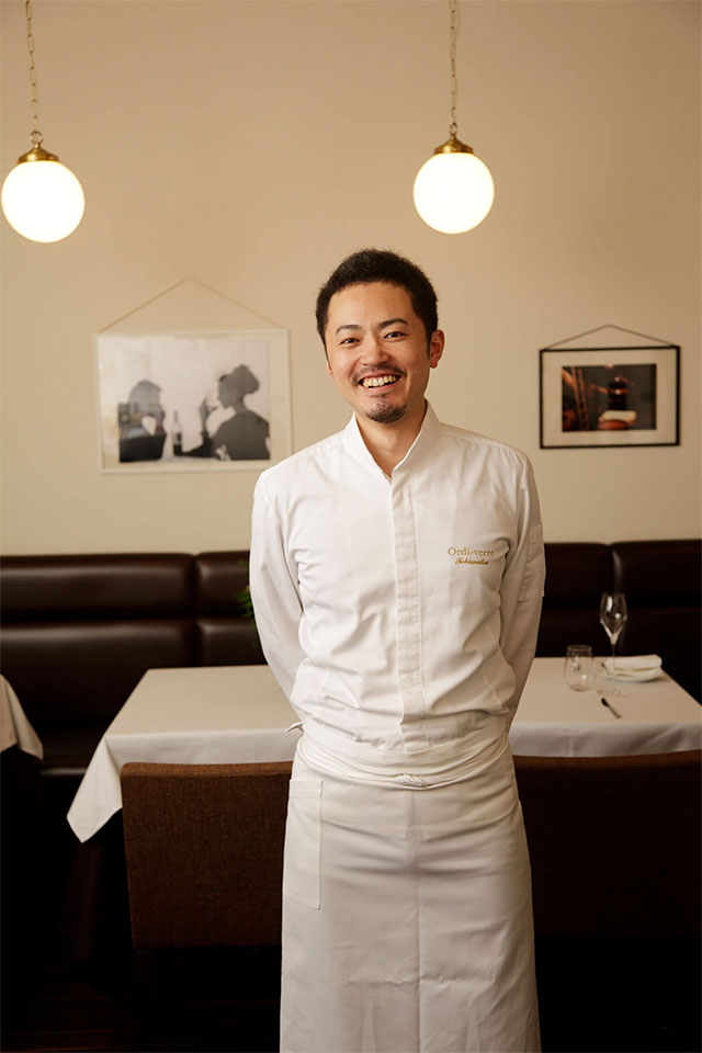 1980年以降生まれ 注目の若手シェフ 東京・白金高輪「オルディヴェール」飛松裕之 Hiroyuki Tobimatsu Chef シェフ