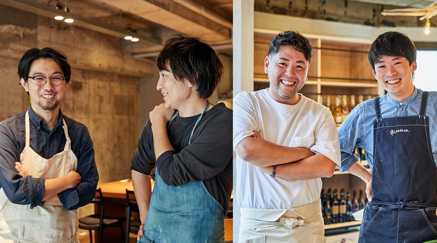 【10 Hands for AOMORI】肉質はもっちり、甘みを感じる~青森シャモロック~クインディ オーナー塩原弘太さん・安藤曜磁シェフ/リ・カーリカ 堤亮輔シェフ・伊藤和道さん