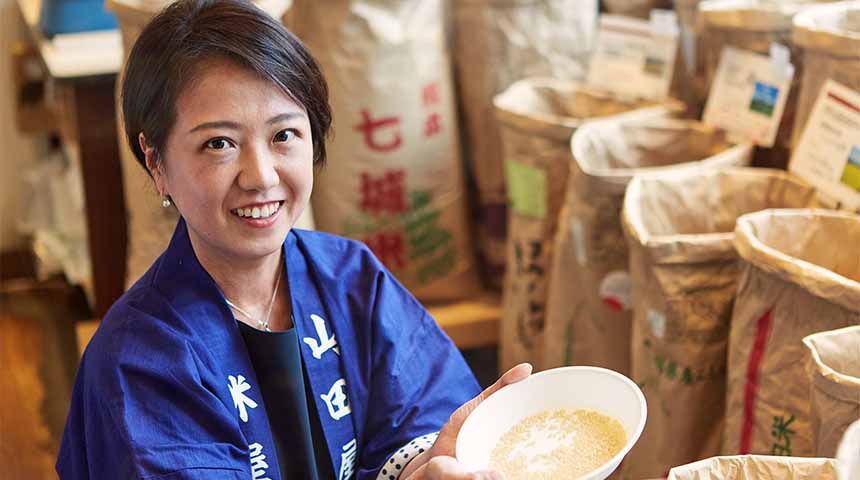 東京・調布 「山田屋本店」秋沢毬衣さんが切り拓く、日本の米の新時代