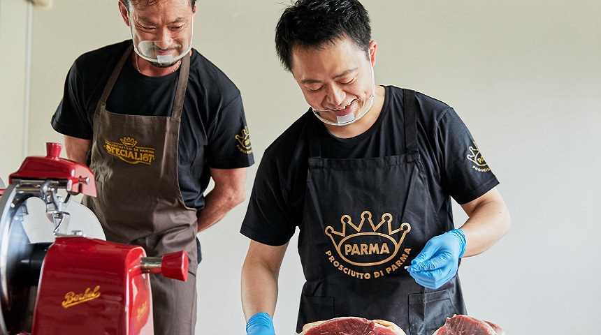 おいしいパルマハムの極意 パルマハム スペシャリストへの道 サルメリア「コメスタ」千葉元気さん