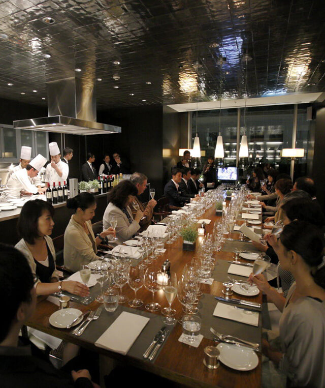 グランド ハイアット 東京 フレンチ キッチン サントリー日本ワイン コラボディナー 料理通信