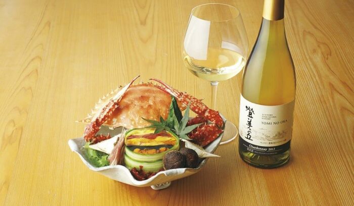 定番のマリアージュ“甲殻類とシャルドネ”は“和食×日本ワイン”でも鉄板。