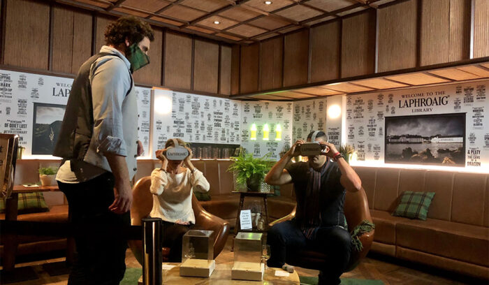 ラフロイグが提案するVR体験が話題に