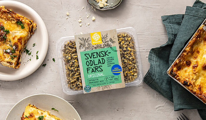 スウェーデン初　国産豆類から生まれた代替挽き肉