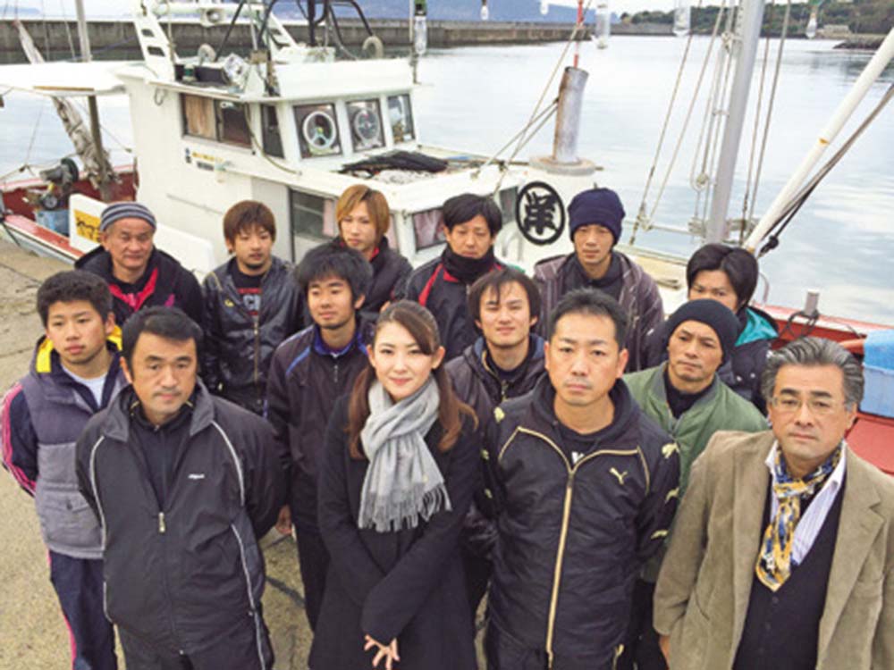 ３船団、約60人の漁師から設立した「萩大島船団丸」。最近では萩以外の漁場からも入団を希望する漁師（団）がいる。
