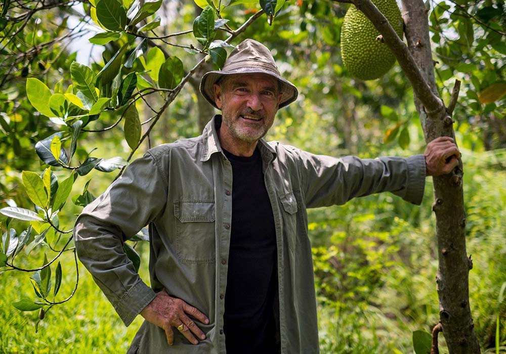 （写真）果樹園農家に生まれたフランス・アルプス出身のボワザン氏。食品加工学を学んだ後、科学者に。