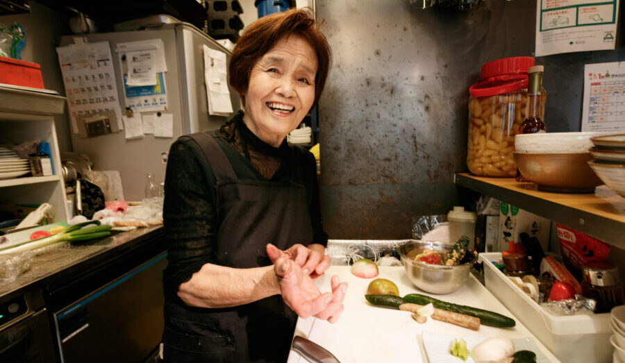 84歳。「うちのぬか漬けは、姑から受け継いだ80年ものよ」