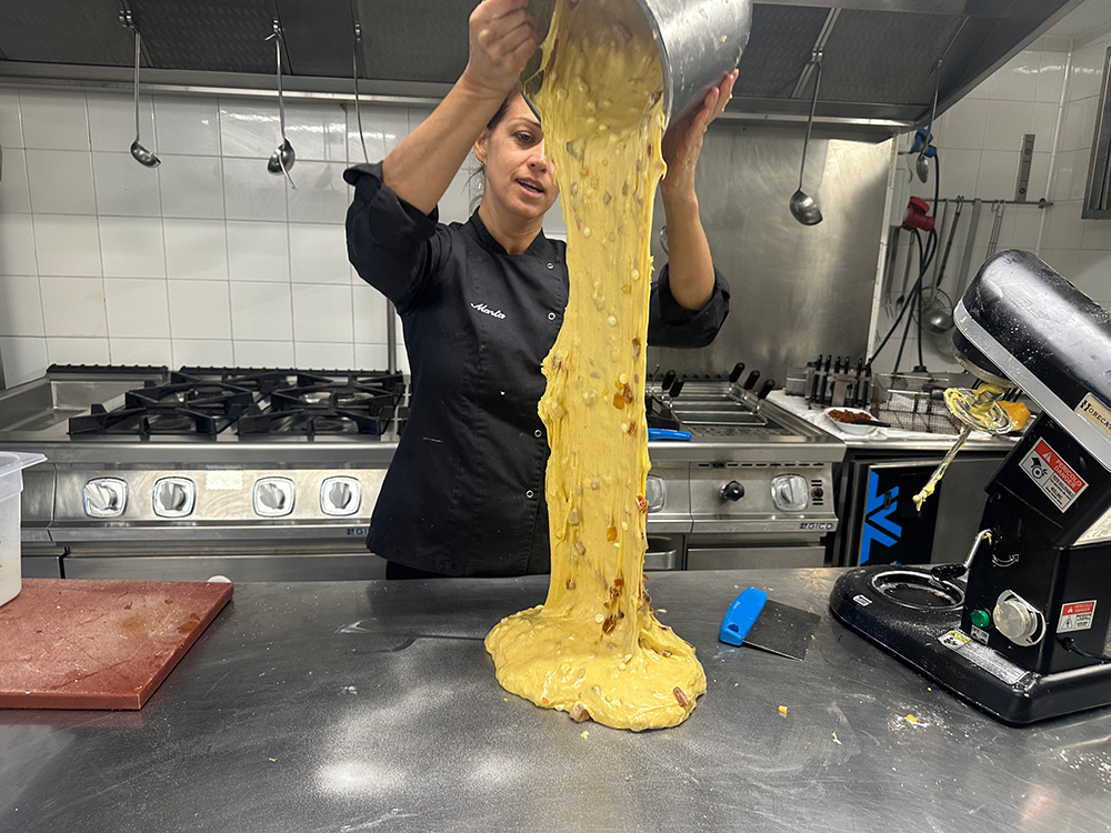 パネットーネ作り