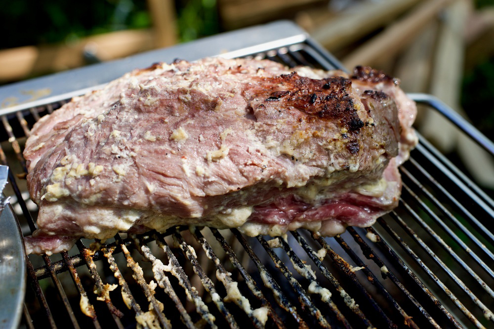 ［５］返しながら焼く