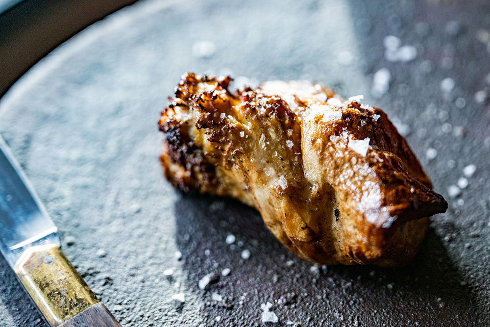 「奇跡的な味」と綴るホウキタケ