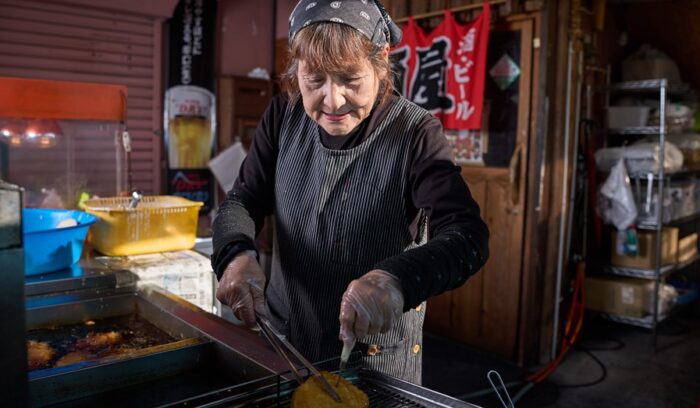 77歳。「孫がうちの屋号を継ぐと言うた時は、涙が出た」