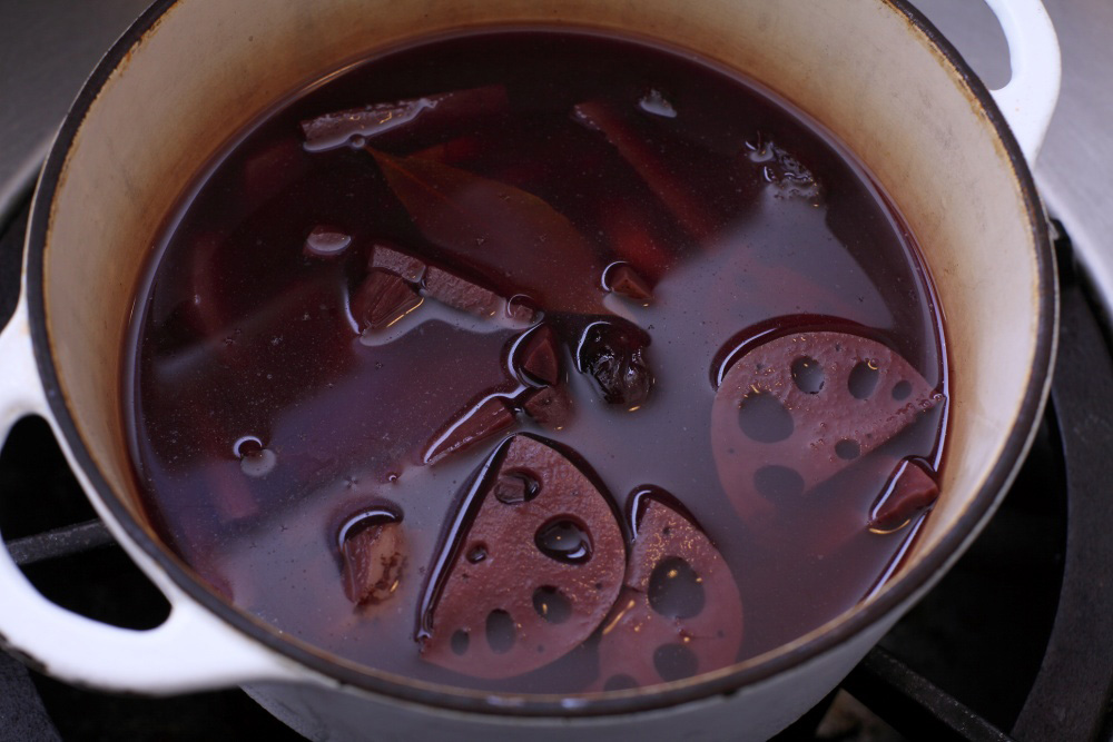 ［４］ひと晩寝かせる