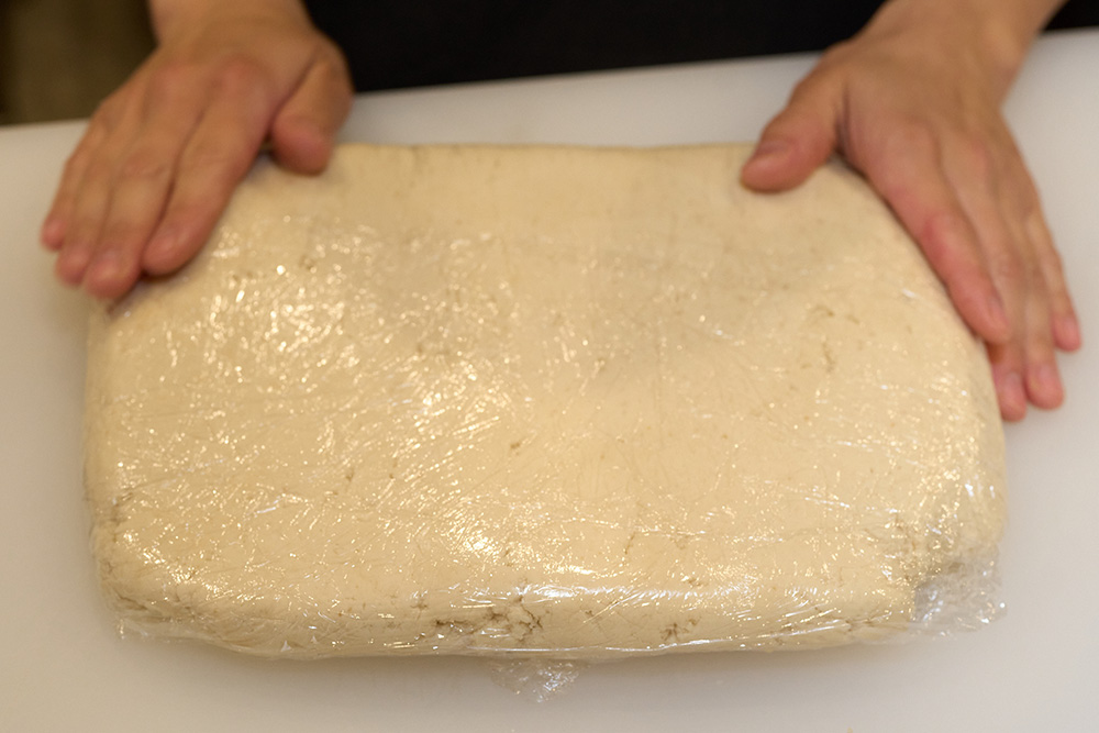 ［６］冷蔵して一晩