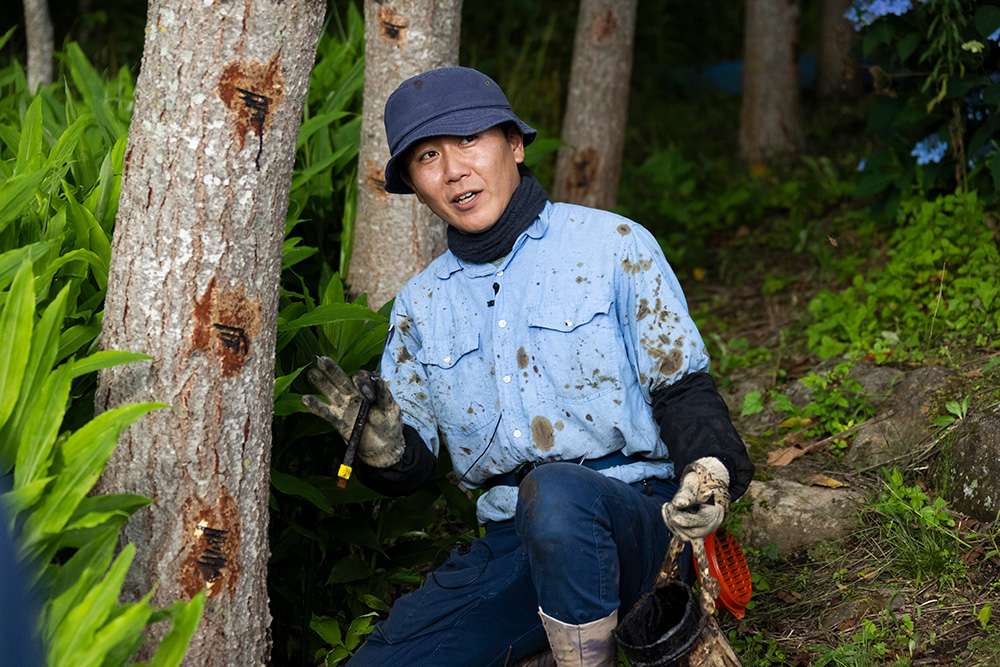 漆器職⼈、塗師／漆掻き 平井 岳さん