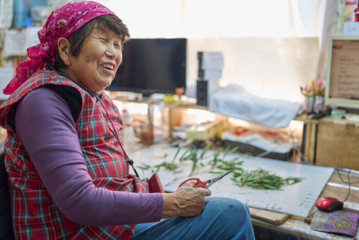 81歳。「毎日ゲームしよる感覚。自分の予測と注文数が一致するかどうか」