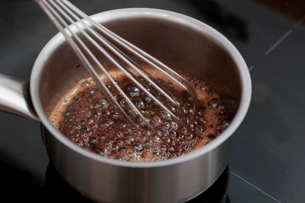 ［１］黒蜜シロップを作る